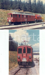 Fotografia d epoca originale 1975 ca SVIZZERA RhÃ¤tische Bahn Ferrovia retica Locomotiva 9920 Lotto 2 foto 1