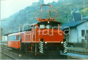 Fotografia d epoca originale 1975 ca KAUB GERMANIA FEDERALE Locomotiva E 60 10 1 Fotografia 1