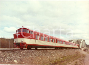 Fotografia d epoca originale 1975 ca FINLANDIA VRYHTYMA OY Locomotiva 5001 Fotografia seriale 1