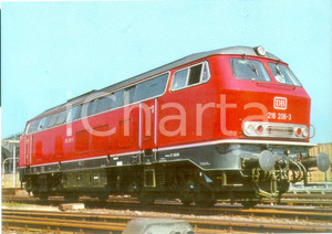 Cartolina originale da collezione 1980 ca ca SVIZZERA Ferrovie SBB CFF FFS Locomotiva DIESEL 216 Cartolina FG NV 1