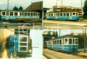 Fotografia d epoca originale 1980 ca SVIZZERA Ferrovia AIGLEOLLONMONTHEYCHAMPERY Locomotiva Lotto 4 foto 1