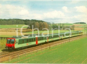 Cartolina originale da collezione 1984 SVIZZERA Pendelzug MUNSINGEN RBDe 4/4 2102 Cartolina FG NV 1