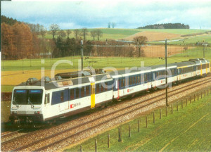 Cartolina originale da collezione 1984 SVIZZERA Pendelzug SEMPACH  NEUENKIRCH RBDe 4/4 2102 Cartolina FG NV 1