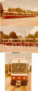 Fotografia d epoca originale 1975 ca SVIZZERA Ferrovie FORCHBAHN Locomotiva 25 Lotto 3 fotografie 1