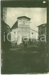 Fotografia d epoca originale 1925 ca LUCCA Basilica di SAN FREDIANO Fotografia bassa qualitÃ  di stampa 1