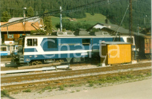 Fotografia d epoca originale 1975 ca SVIZZERA Ferrovie MOB Locomotiva elettrica B o B o GDe 4/4  Fotografia 1