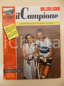 Giornale, rivista storica 1956 IL CAMPIONE I grandi del TORINO Guglielmo GABETTO Ezio LOIK Rivista 1