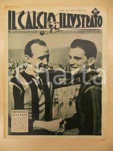 Giornale, rivista storica 1950 IL CALCIO ILLUSTRATO ATALANTA imparziale vince sul MILAN Anno XX n 11 1