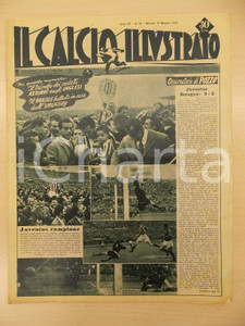 Giornale, rivista storica 1950 IL CALCIO ILLUSTRATO Trionfo cadetti azzurri su Inglesi Rivista anno XX 20 1