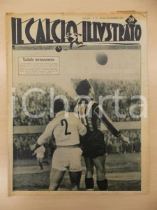 Giornale, rivista storica 1949 IL CALCIO ILLUSTRATO INTER Natale Nerazzurro Rivista anno XIX n. 52 1