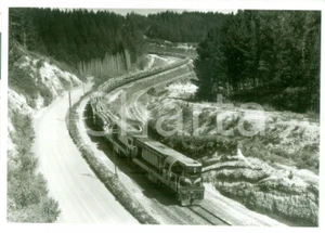Fotografia d epoca originale 1965 NUOVA ZELANDA New Zealand Railways Treno merci classe DA A1A da MURUPARA 1