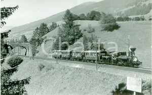 Cartolina originale da collezione 1967 AUSTRIA GRAZKOFLACHER BAHN Locomotiva 671 per centenario BRENNERBAHN 1