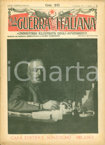 Giornale, rivista storica 1917 LA GUERRA ITALIANA WW1 Sanguinoso scacco austriaco al PASUBIO Rivista 1