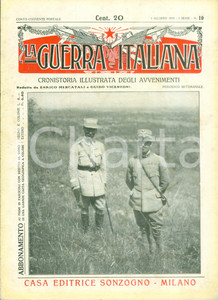 Giornale, rivista storica 1915 LA GUERRA ITALIANA WW1 L offensiva austriaca spezzata sul CARSO Rivista 1