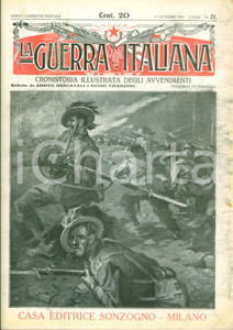 Giornale, rivista storica 1915 LA GUERRA ITALIANA WW1 La figura e la famiglia del Generale CADORNA Rivista 1