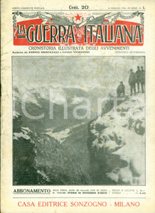 Giornale, rivista storica 1916 LA GUERRA ITALIANA WW1 Un anno di guerra sui vari fronti Rivista ILLUSTRATA 1