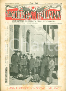 Giornale, rivista storica 1916 LA GUERRA ITALIANA WW1 L importanza della vittoria sul CARSO Rivista 1