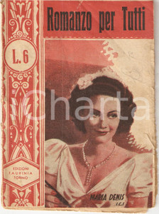 Giornale, rivista storica 1942 ROMANZO PER TUTTI Madre! Romanzo di Jacopo D ORTA Maria DENIS DANNEGGIATO 1