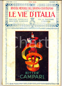 Giornale, rivista storica 1924 LE VIE D ITALIA TCI Foiano della Chiana e Marciano Anno XXX nÂ°12 1