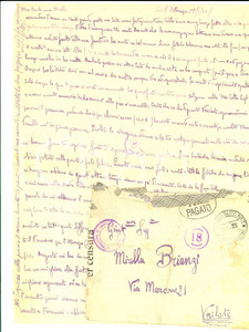 Autografo originale 1944 TORINO Ora ho lasciato il Panaro per l Olimpo Autografo Pietro RIGOLA 1