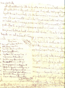 Autografo originale 1944 TORINO Pietro RIGOLA e l amore al parco del VALENTINO Autografo 1