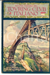Giornale, rivista storica 1918 TOURING CLUB ITALIANO In memoria del sen. Luigi Majoni d Intignano nÂ° 7 1