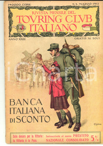 Giornale, rivista storica 1917 TOURING CLUB ITALIANO Valle inferiore del Sarca Rivista anno XXIII nÂ°3 1