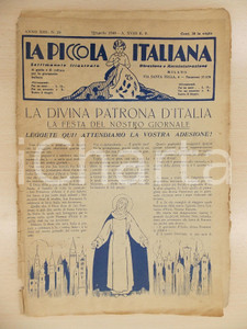 Giornale, rivista storica 1940 LA PICCOLA ITALIANA Santa Caterina patrona d Italia Rivista DANNEGGIATA 1