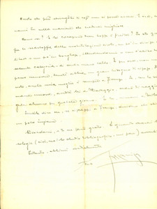 Autografo originale 1940 FIRENZE Scrittore Rodolfo GAZZANIGA invia elenco di opere AUTOGRAFO 1