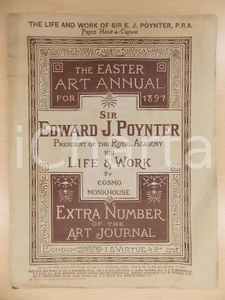 Giornale, rivista storica 1897 W. COSMO MONKHOUSE The Easter Art Annual  Edward J. POYNTER  life and work 1