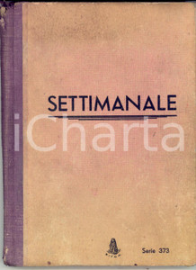 Documento originale, autentico 194647 GAGGIANO Ditta LANDRIANI Settimanale paghe per operai lavori idraulici 1