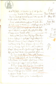 Documento originale, autentico 1882 CASALMAGGIORE Ulisse ed Ettore BONGIOVANNI vendono casa a Giuseppe STORTI 1