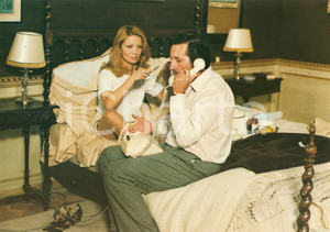 Fotografia d epoca originale 1979 LE CAVALEUR Jean ROCHEFORT e Nicole GARCIA Regia Philippe DE BROCA Foto 1