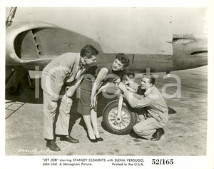 Fotografia d epoca originale 1952 JET JOB Elena VERDUGO John LITEL Directed by William BEAUDINE Foto 1