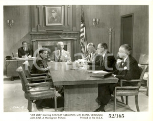 Fotografia d epoca originale 1952 JET JOB Stanley CLEMENTS John LITEL Directed by William BEAUDINE Foto 1