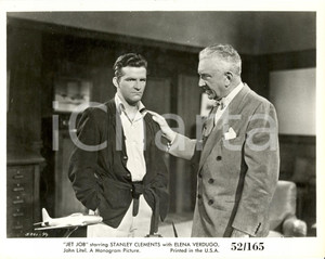 Fotografia d epoca originale 1952 JET JOB John LITEL Stanley CLEMENTS Movie by William BEAUDINE Foto 1