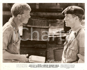 Fotografia d epoca originale 1965 KING RAT George SEGAL e James FOX con pentola per il rancio Fotografia 1