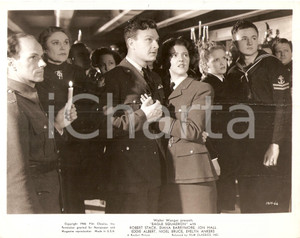 Fotografia d epoca originale 1948 EAGLE SQUADRON Eddie ALBERT Diana BARRYMORE Foto di scena DANNEGGIATA 1