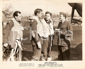 Fotografia d epoca originale 1948 EAGLE SQUADRON Eddie ALBERT Jon HALL addestramento piloti RAF Foto di scena 1