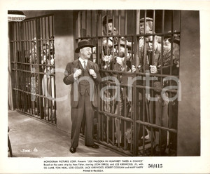 Fotografia d epoca originale 1950 JOE PALOOKA Joe KIRKWOOD Robert COOGAN in prigione Foto di scena 1