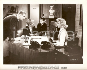 Fotografia d epoca originale 1950 JOE PALOOKA Leon ERROLL Joe KIRKWOOD Iris ADRIAN al telefono Foto di scena 1