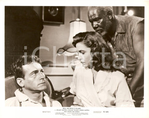 Fotografia d epoca originale 1957 HELL ON DEVIL S ISLAND Helmut DANTINE Rex INGRAM Donna MARTELL Foto 1