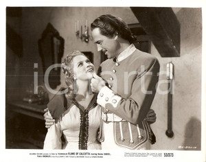 Fotografia d epoca originale 1953 FLAME OF CALCUTTA Denise DARCEL Patric KNOWLES Film Seymour FRIEDMAN Foto 1