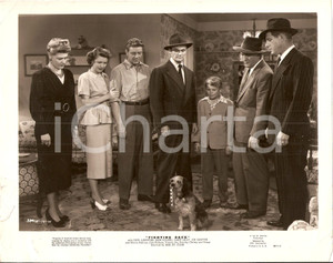 Fotografia d epoca originale 1948 FIGHTING BACK Paul LANGTON con il cane DAISY Foto di scena DANNEGGIATA 1