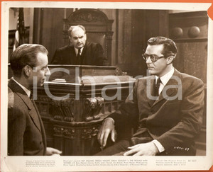 Fotografia d epoca originale 1947 TROUBLE WITH WOMEN Ray MILLAND testimonia durante processo Foto di scena 1