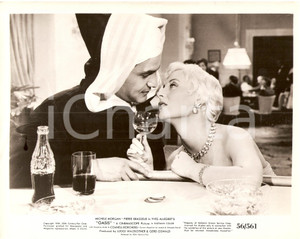 Fotografia d epoca originale 1955 OASIS MichÃ¨le MORGAN beve COCA COLA Regia di Yves ALLEGRET Foto di scena 1