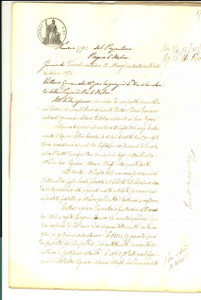 Documento originale, autentico 1872 CREMONA Divisione ereditaria beni defunto Felice GAZZOLA Manoscritto 40 pp 1