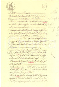 Documento originale, autentico 1899 CICOGNARA MN Angelo ARDENGHI vende casa con terreno a Luigi DEFEUDI 1