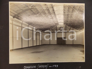 Fotografia d epoca originale 1920 ca BANGKOK THAILANDIA Interno di un magazzino Foto ARCHITETTURA 1