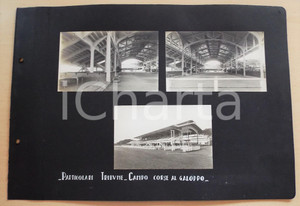 Fotografia d epoca originale 1920 ca BANGKOK Ippodromo  Campo corse galoppo  Tribune Lotto 3 foto RARE 1